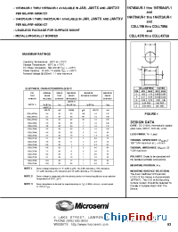 Datasheet 1N754AUR-1 manufacturer Microsemi